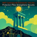 Artistic representation for NIST Cybersecurity Framework : How the Protection Pillar Strengthens Security