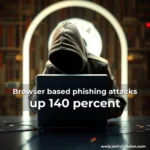 Artistic representation for Browser based phishing attacks up 140 percent
