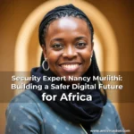 Artistic representation for Security Expert Nancy Muriithi: Building a Safer Digital Future for Africa