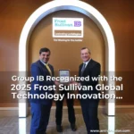 Artistic representation for Group IB Recognized with the 2025 Frost Sullivan Global Technology Innovation Leadership Award