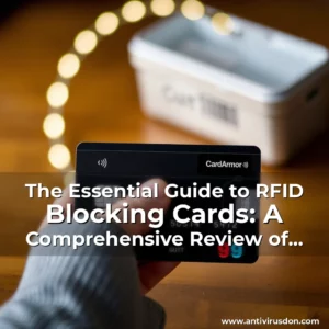 Artistic representation for The Essential Guide to RFID Blocking Cards: A Comprehensive Review of CardArmor