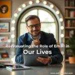 Artistic representation for Reevaluating the Role of Email in Our Lives