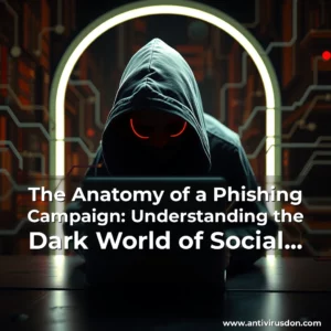 Artistic representation for The Anatomy of a Phishing Campaign: Understanding the Dark World of Social Engineering