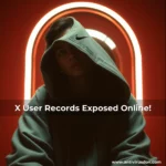 Artistic representation for X User Records Exposed Online!