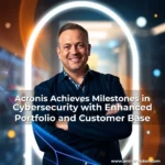 Artistic representation for Acronis Achieves Milestones in Cybersecurity with Enhanced Portfolio and Customer Base