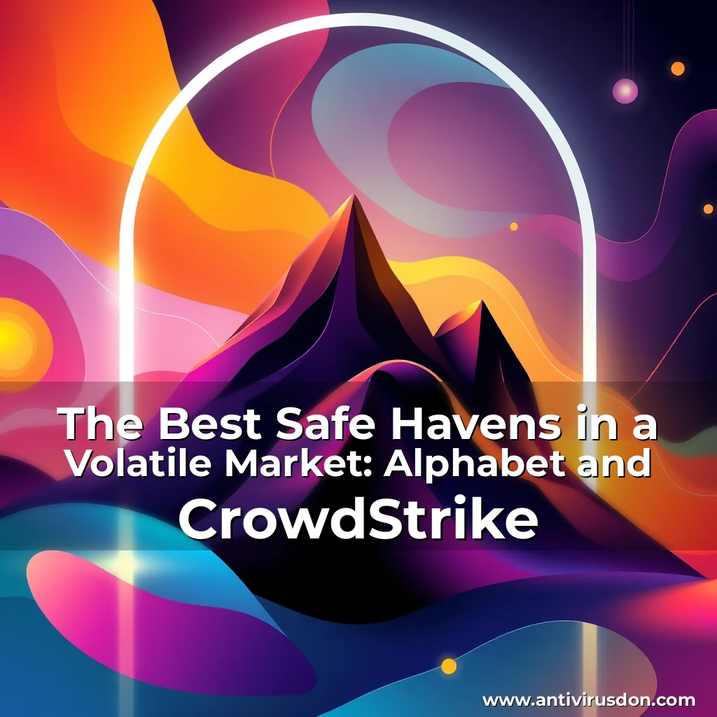 Artistic representation for The Best Safe Havens in a Volatile Market: Alphabet and CrowdStrike