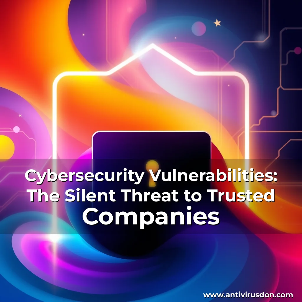 Artistic representation for Cybersecurity Vulnerabilities: The Silent Threat to Trusted Companies