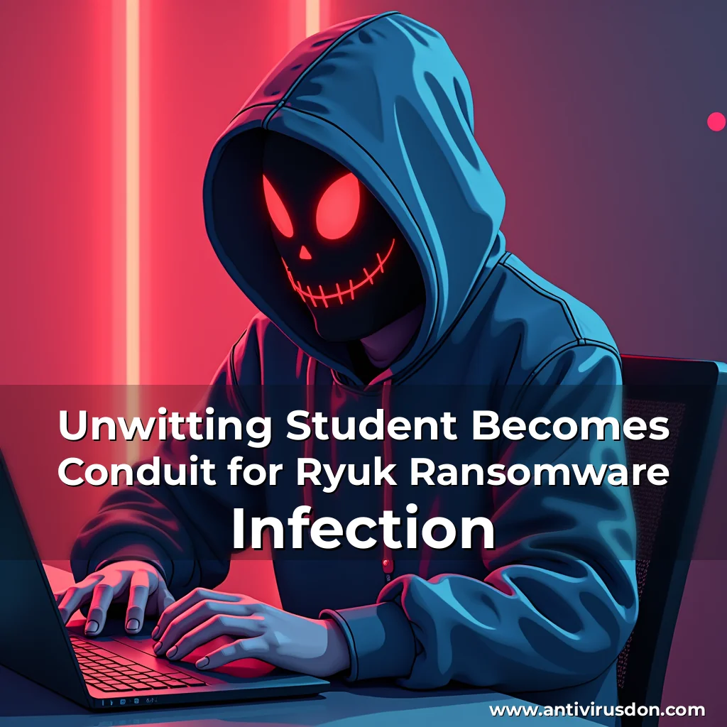 Unwitting Student Becomes Conduit for Ryuk Ransomware Infection