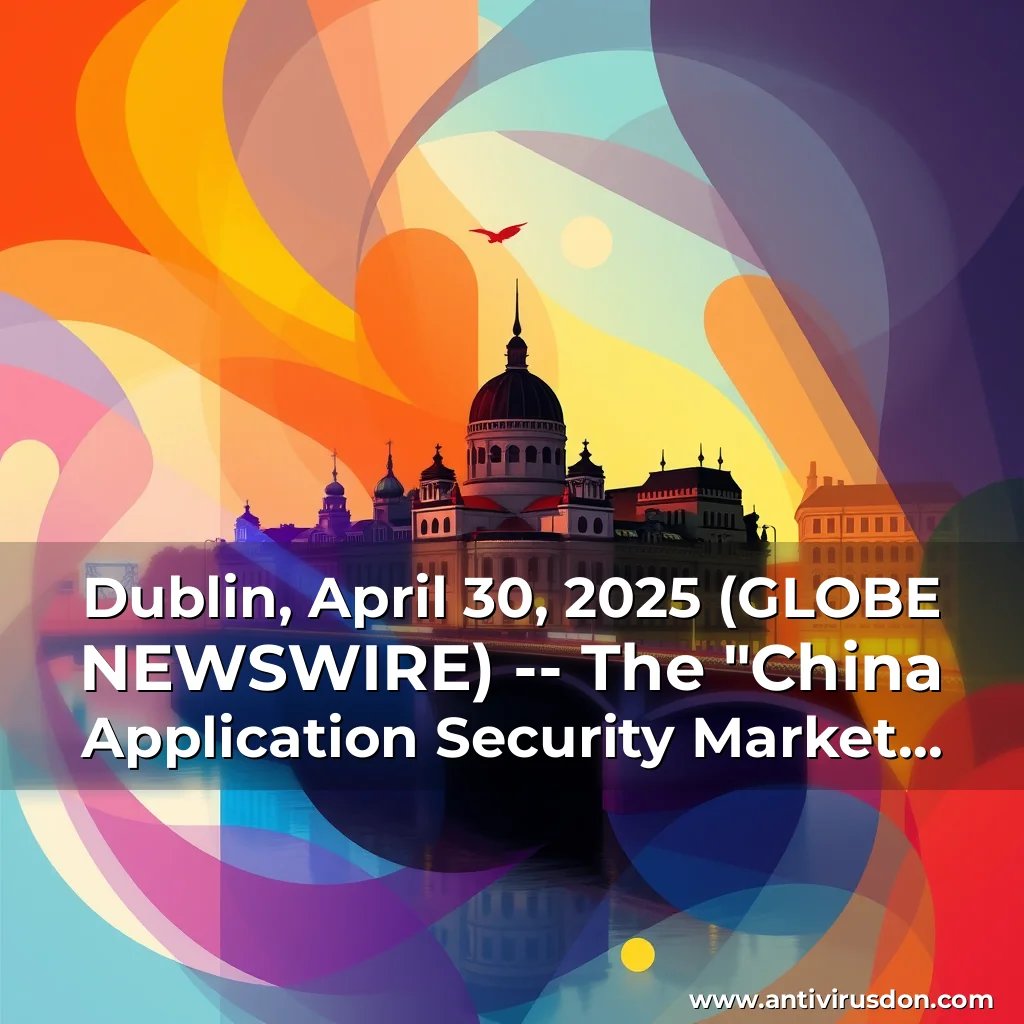 Artistic representation for Dublin, April 30, 2025 (GLOBE NEWSWIRE) -- The "China Application Security Market Opportunity and Future Growth Dynamics (Databook) - Market Size and Forecast, Spend Analysis by Industry, Security Type, Deployment, and Enterprise Size - Q1 2025 Update" report has been added to ResearchAndMarkets.com's offering.