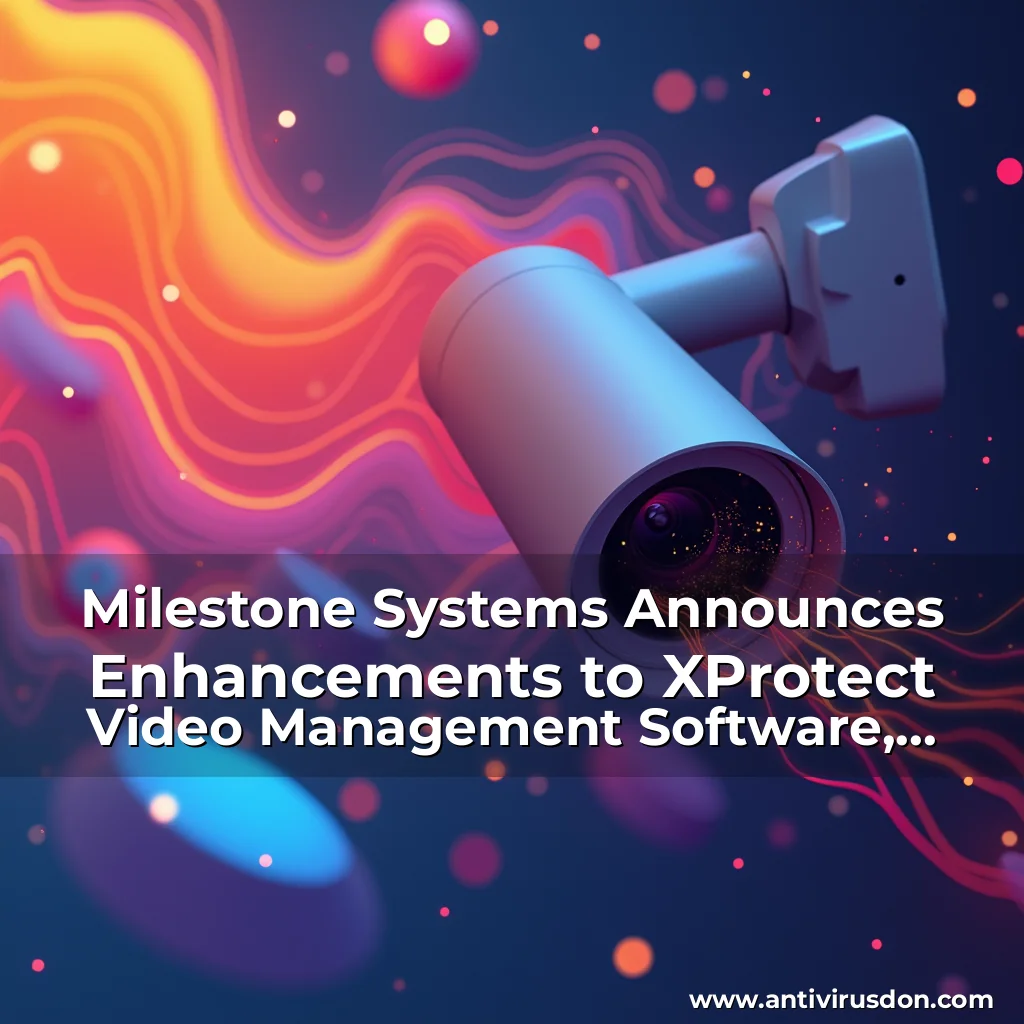 Artistic representation for Milestone Systems Announces Enhancements to XProtect Video Management Software, BriefCam AI-Powered Analytics, and Arcules Cloud Video Security
