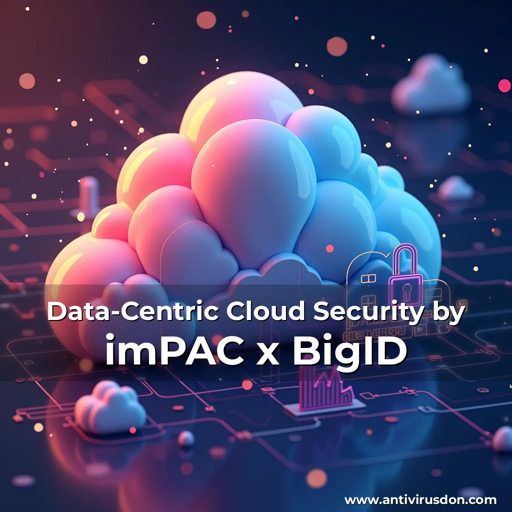Artistic representation for Data-Centric Cloud Security by imPAC x BigID