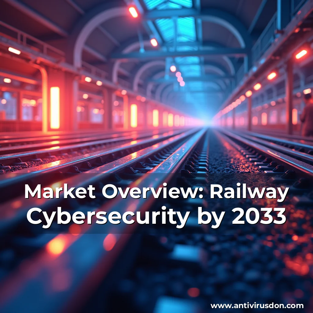Artistic representation for Market Overview: Railway Cybersecurity by 2033