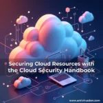 Artistic representation for Securing Cloud Resources with the Cloud Security Handbook