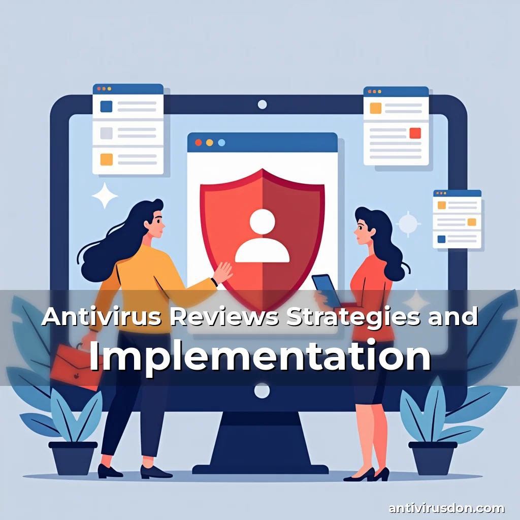 Artistic representation for Antivirus Reviews Strategies and Implementation