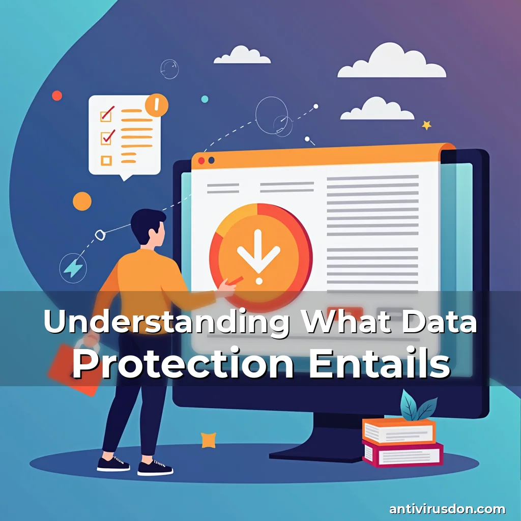 Artistic representation for Understanding What Data Protection Entails